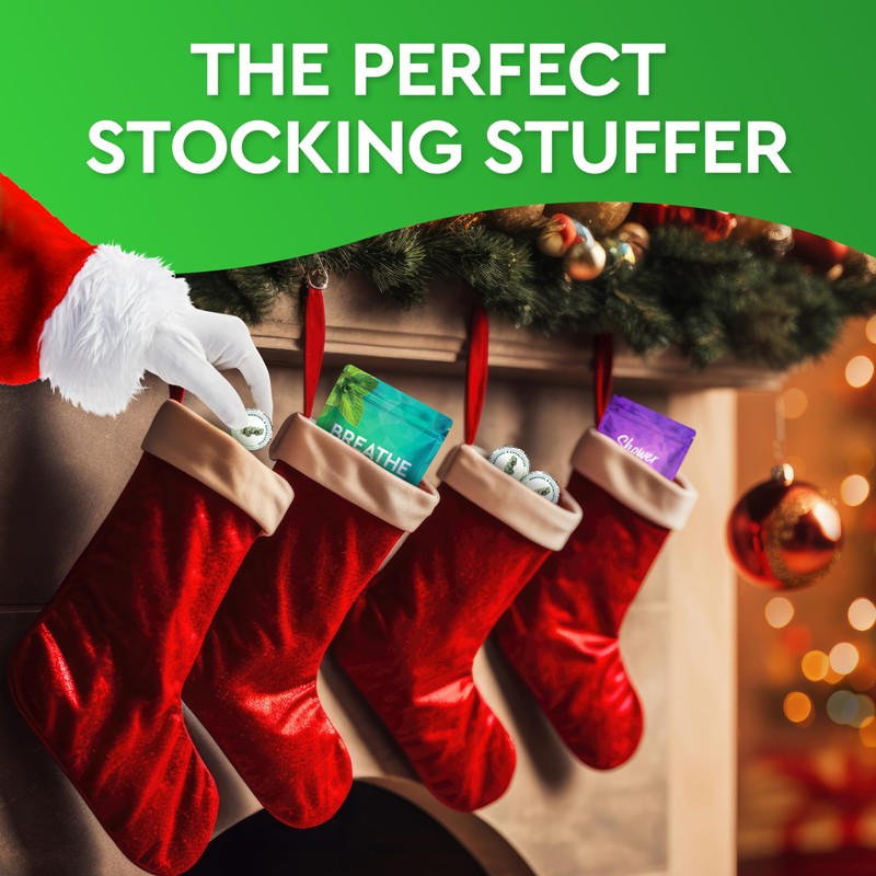 Cleverfy Shower Steamers Aromatherapy - 18 Pack of Menthol &