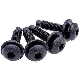 Rexka 4pcs 07-16 Jeep Wrangler JK Replacement M8 Torx Screws Bolts for Pillars, Windshield Frame, Hinges, Hard Full Doors, Hard Door Hinges, Half Doors, Roll Bar