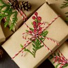 LLZLL 32 Pack Christmas Tree Decorations, Artificial Red Berry Stems