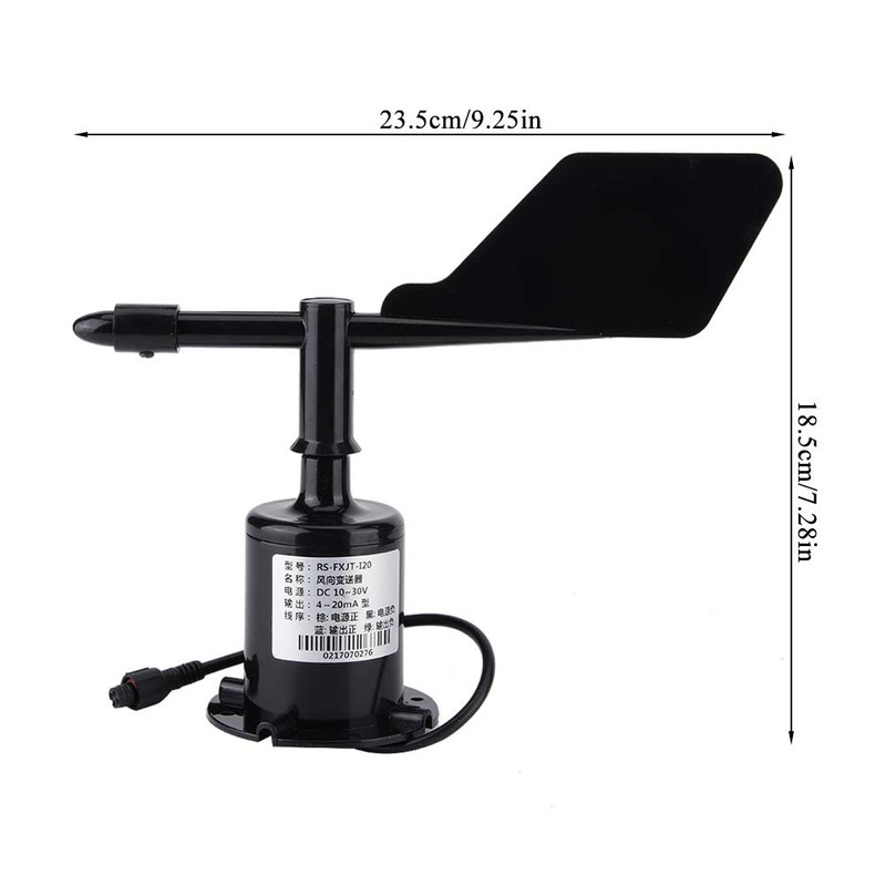 Anemometer Wind Speed Sensor Polycarbonate Wind Speed Sensor Anemometer for