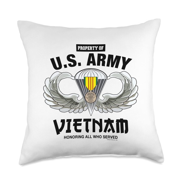 U.S. ARMY AIRBORN VIETNAM Throw Pillow