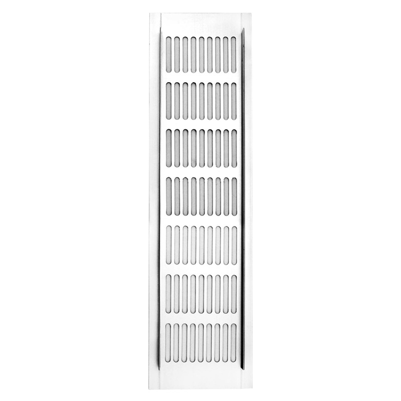 QWORK® 2 pieces high-quality aluminium ventilation grille, door ventilation grille,