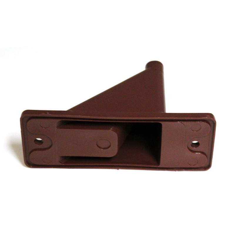JSP Manufacturing Brown Plastic Mini Roof Snow Ice Guard -