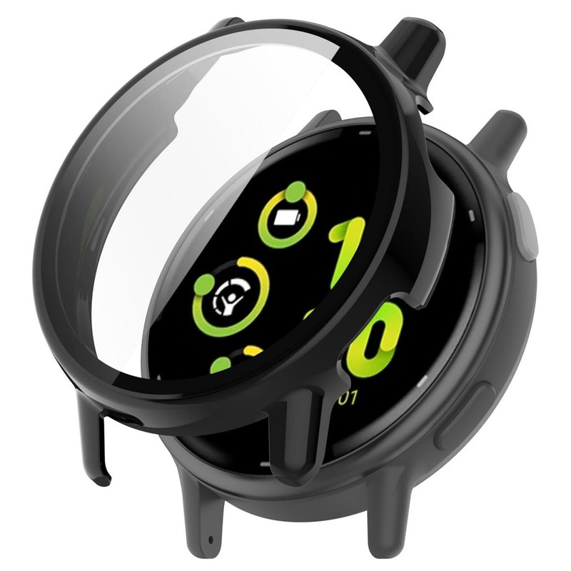 [Faygtni] GARMIN Compatible Vivoactive 5 Compatible One-Piece Case + Glass