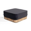 Wnanan Hot Tub Waterproof Cover, 95"X95" Heavy Duty Protector, Dust