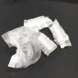 100-Pack Disposable Hair Dye Ear Protector Covers & Plastic Caps Cover 2ea