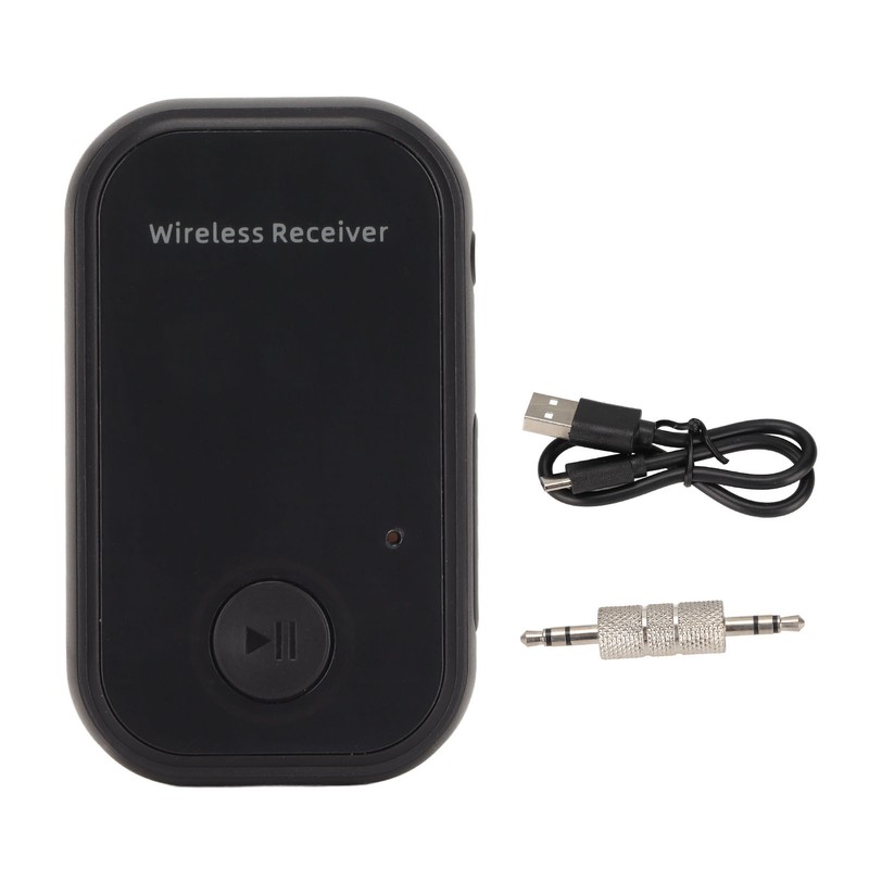 Car Wireless Bluetooth Audio Adapter Multifunctional Portable Hands Free Call