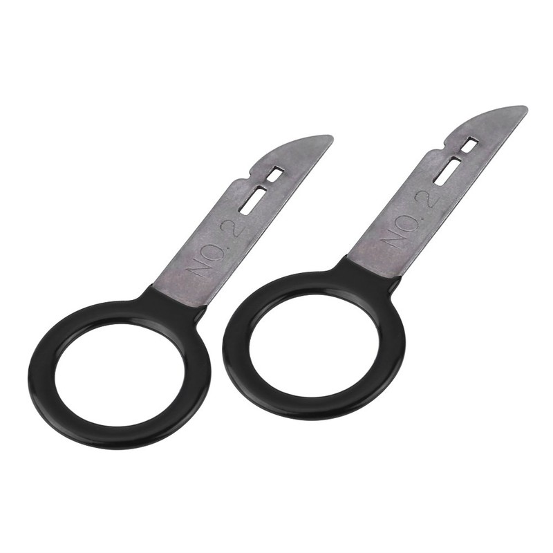Keenso 20pcs Herramientas de Extracción de Radio,Llaves Estereos Kit de