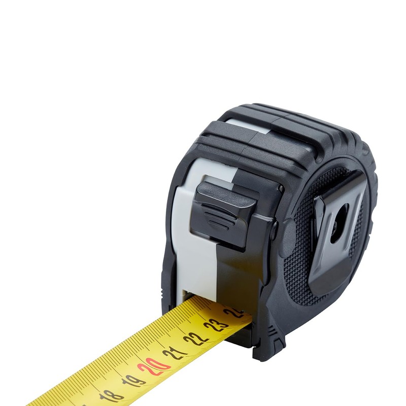 Fit For The Job 5m Tape Measure, Soft Grip Auto