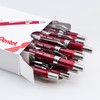Pentel Sharp 200 P205-B Druckbleistift, 0.5 mm, Härtegrad HB, rot
