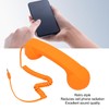 Retro 3.5mm Telephone Handset, Telephone Handset for Cellphone, Radiation Proof