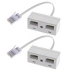 Create idea Telephone Splitter 2 Way BT Phone Socket Adapter