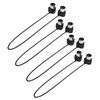 FORE 4-Pack 2-Feet/ 60cm 45-Degree Symmetry Angled MIDI Cable with