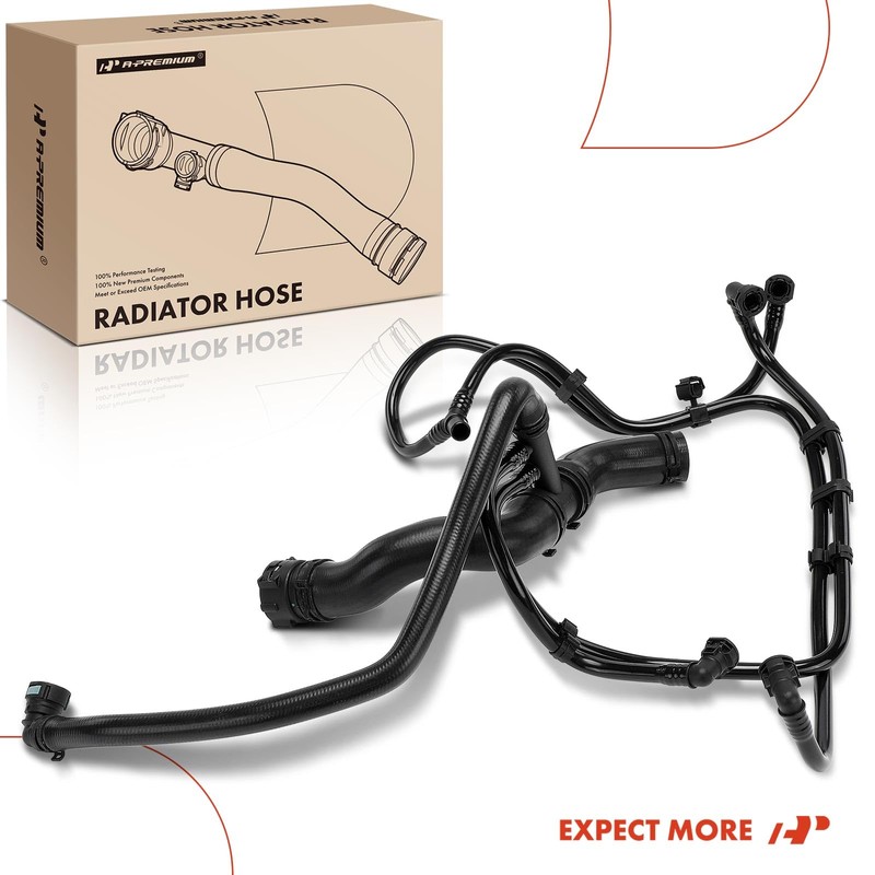 A-Premium Upper Radiator Coolant Hose Compatible with Land Rover Range