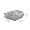 Barbecue Basket for Vegetables, Stainless Steel, Vegetable Basket for Gas