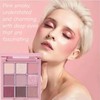 Pink Eyeshadow Palette & 9 Shades Eyeshadow Palette with Highly