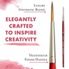 Princeton Velvetouch, Series 3950, Paint Brush for Acrylic, Oil and