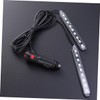 Zerodeko 2pcs Car Footwell Led Strips Single Mood Lighting for