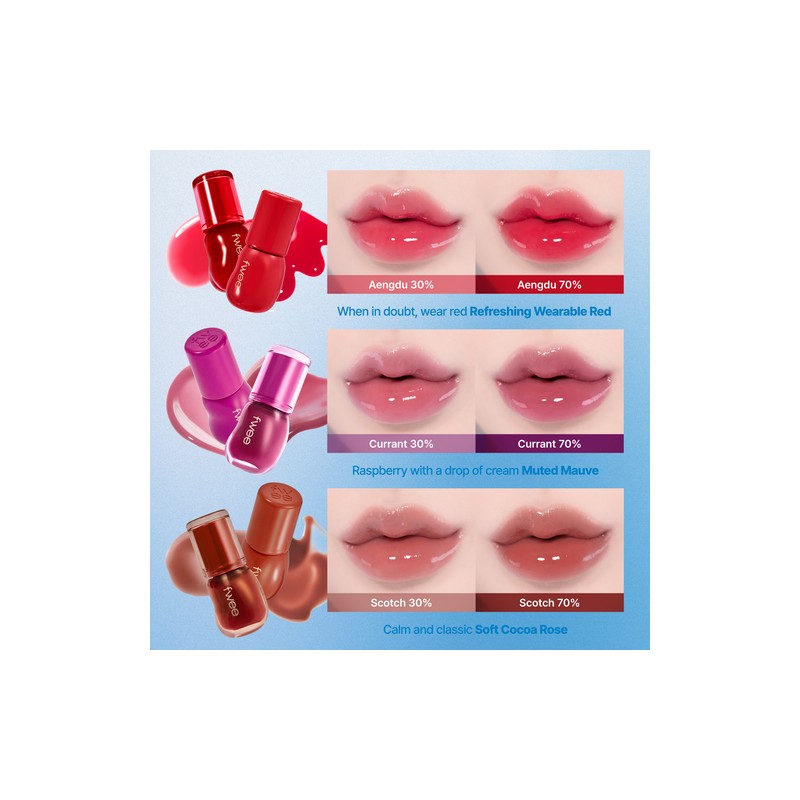 fwee [fwee]3D Voluming Gloss (17 Colors)