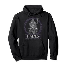 Hades God of the Underworld Greek Mythology Mythologist Pullover Hoodie