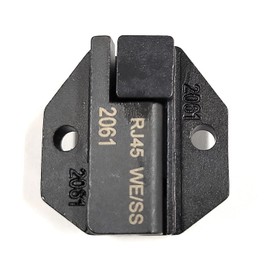 TEMPO/PALADIN TOOLS CRIMP DIE SET PA2061 CRIMPS RJ45 WE/SS 8P8C MODULAR PLUGS CAT TYPE CRIMPS STRANDED, SOLID, ROUND, FLAT CABLES FITS PA1302 AND MANY GENERIC RACHET CRIMP TOOLS MADE IN TAIWAN