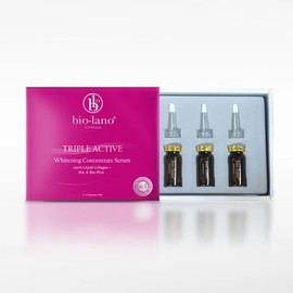 Bio-Lano Triple Active Whitening Concentrate Serum 10mL x 3 Ampoules