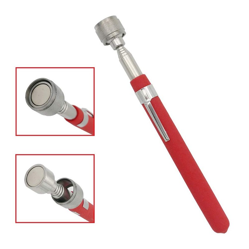 Telescopic magnetic lifter, 4.5 kg magnetic rod, telescope, 76 cm,