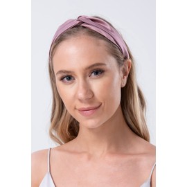 Hair Band, 100% Natural High Grade Silk, Hair Care, Painless, Non-Pinching, Hair Accessories, Elastic (Claret)