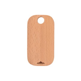 FORESTABLE Square Board 80 Wood Natural Wood Outdoor Camping Cutting Board