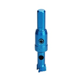 GRIXLEN 13mm (1/2 inch) Carbide Hole Saw,Metal Steel Hole Saw,Stainless Steel Drill Bit, Hole Cutter for Stainless Steel,Sheet Metal, Thick Metal and Iron,Blue (13mm (1/2 inch))