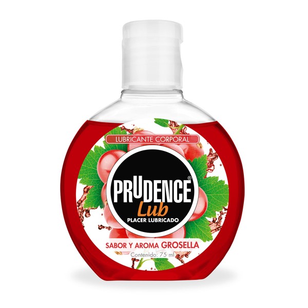 Prudence Lubricante Grosella 75 ml, Pack of 1