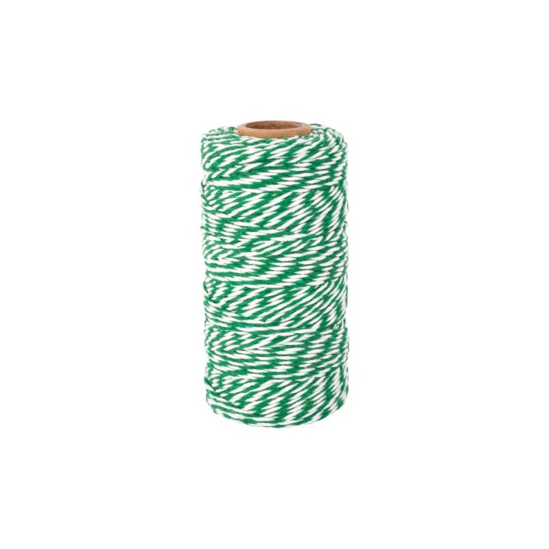 APLI 19842 Cotton Twine Twine String Gift Wrapping Green and