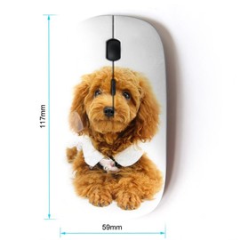KOOLmouse [ Optical 2.4G Wireless Mouse [ Cute Puppy Dog Poodle ]