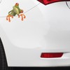 Calcomanía de coche 3D con diseño de rana de árbol,