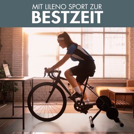 LILENO SPORTS Floor Protection Mat [60 x 120 cm] Transparent - Treadmill Mat 1 mm Thickness - Fitness Underlay Mat for Cross Trainer, Roller Trainer and Other Fitness Equipment - Also as a Yoga Mat