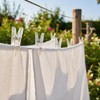 20Pcs Clear Plastic Clothes Pins, Mini Laundry Clips for Clothesline,