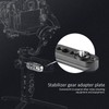 Alloy Camera Stabilizer Expansion Plate Gear Adapter Board for ZHIYUN