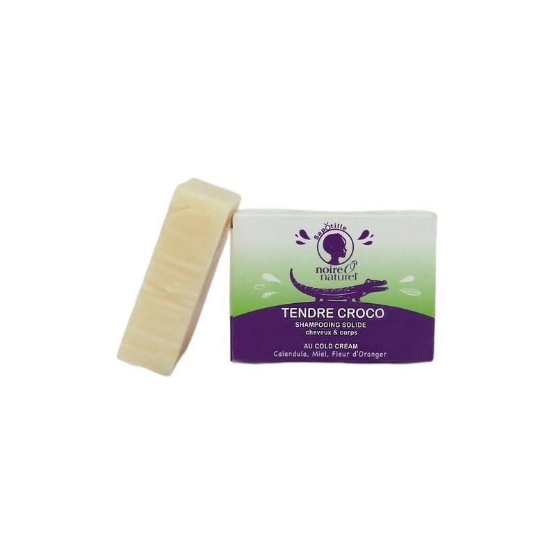 Noireônaturel "Tendre Croco" SapOtille Soap, 100 g