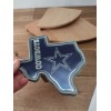 gap Dallas Cowboys - Texas Shaped Hitch Cover *see photos*