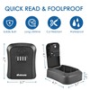 GIVERARE 2 PACK Key Lock Box, Wall Mount 4 Digits
