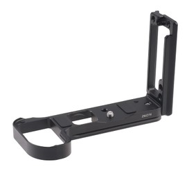FOTGA Quick Release Plate L-Angle Vertical Plate L-Bracket for Nikon Z5/Z6/Z7/Z6II/Z7II Camera, Compatible with DJI Ronin RS2/RSC2/RS3/RS3 Pro/RS3 Mini Gimbal Stabiliser Arca Swiss Tripod