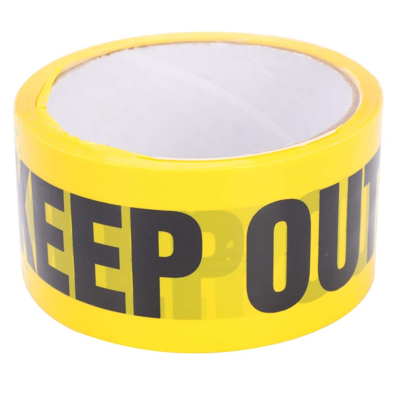 Ahvqevn KEEP OUT Barricade Tape, 65.6 ft (25 m), For