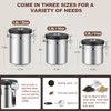 ShanSon Coffee Canister Airtight Coffee Container Stainless Steel Coffee Bean