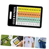 SUPVOX 12 Sheet Golf Scorecards and Distance Charts Durable Scorekeeping