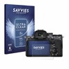 Savvies Screen Protectors for Sony Alpha 7 IV Ultra Transparent