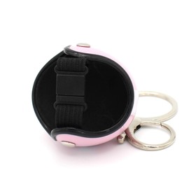 VmG-Store Motorcycle Helmet Retro Keyring with Functional Clasp XL, pink