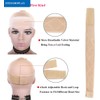 Bandas de agarre para peluca para mujer, 2 piezas de