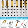 EATHEATY 8 PCS Pegboard Screwdriver Holders, Six Tool Multi Tool