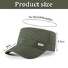 YAMEE Military Cap Men's Summer Hat Mesh Lightweight Breathable Army