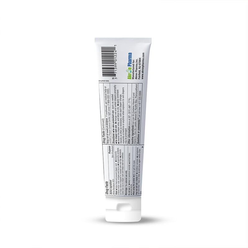 Vitamin A and D Diaper Rash Ointment Prevents & Treats